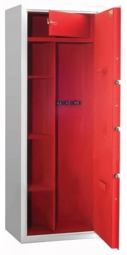 Сейф для оружия Valberg Сапсан-4 EL GOLD (белый)