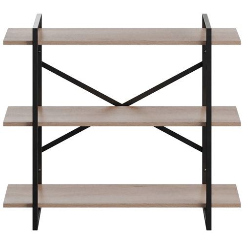 Полка навесная GUTTA 780х920х250 (3 полки) черный/эвок